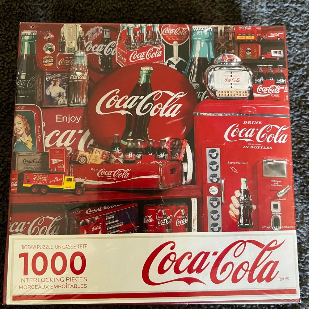Coca-Cola 1000 Piece Jigsaw Puzzle